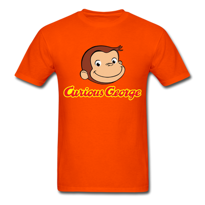 Curious George Logo Unisex Classic T-Shirt - orange