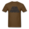 Star Wars Logo Unisex Classic T-Shirt - brown