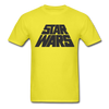 Star Wars Logo Unisex Classic T-Shirt - yellow