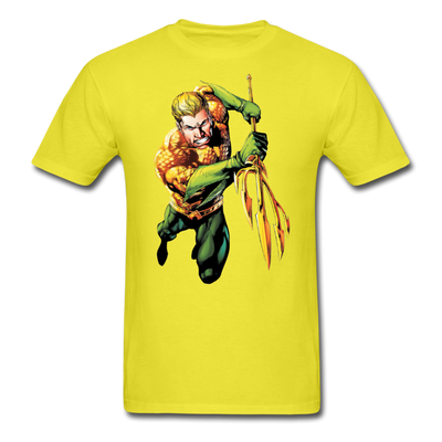 Aquaman Unisex Classic T-Shirt - yellow