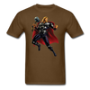 Thor Hammer Unisex Classic T-Shirt - brown