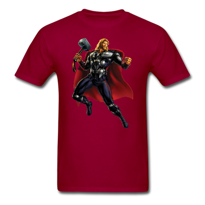 Thor Hammer Unisex Classic T-Shirt - dark red