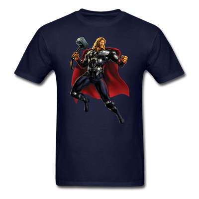 Thor Hammer Unisex Classic T-Shirt - navy