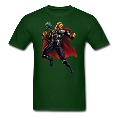 Thor Hammer Unisex Classic T-Shirt - forest green