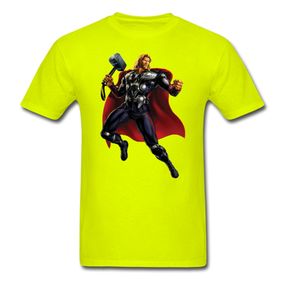 Thor Hammer Unisex Classic T-Shirt - safety green