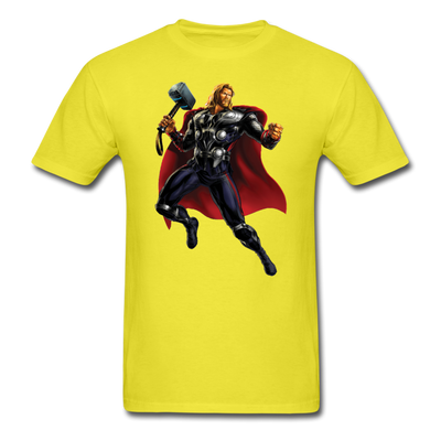 Thor Hammer Unisex Classic T-Shirt - yellow