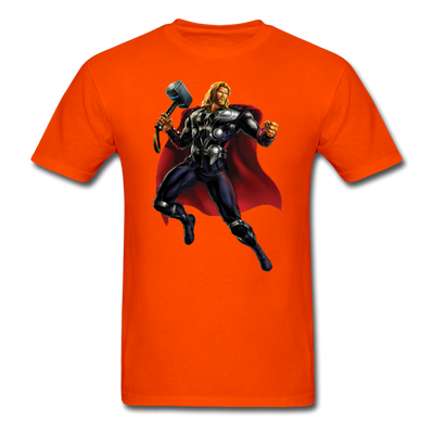 Thor Hammer Unisex Classic T-Shirt - orange