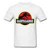 Daddysaurus Unisex Classic T-Shirt - white