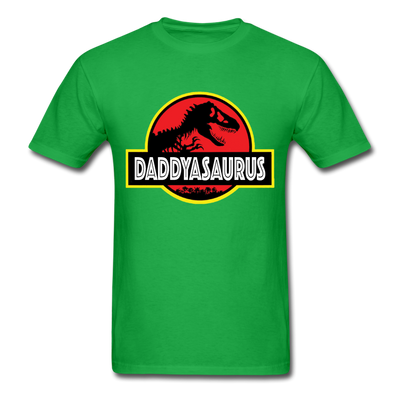 Daddysaurus Unisex Classic T-Shirt - bright green