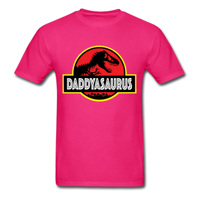 Daddysaurus Unisex Classic T-Shirt - fuchsia