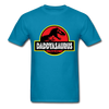 Daddysaurus Unisex Classic T-Shirt - turquoise