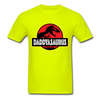 Daddysaurus Unisex Classic T-Shirt - safety green
