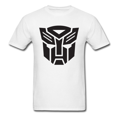 Autobots Logo Transformers Unisex Classic T-Shirt - white