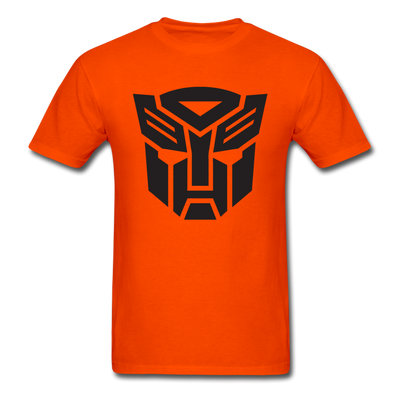 Autobots Logo Transformers Unisex Classic T-Shirt - orange