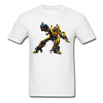 Bumblebee Transformers Unisex Classic T-Shirt - white