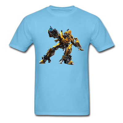 Bumblebee Transformers Unisex Classic T-Shirt - aquatic blue