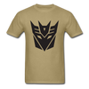 Decepticon Logo Transformers Unisex Classic T-Shirt - khaki