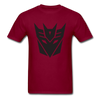 Decepticon Logo Transformers Unisex Classic T-Shirt - burgundy