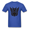 Decepticon Logo Transformers Unisex Classic T-Shirt - royal blue