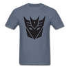 Decepticon Logo Transformers Unisex Classic T-Shirt - denim