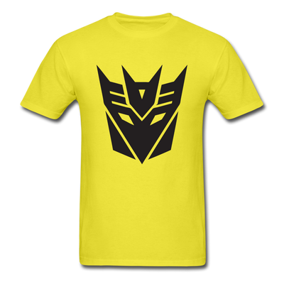 Decepticon Logo Transformers Unisex Classic T-Shirt - yellow