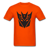 Decepticon Logo Transformers Unisex Classic T-Shirt - orange