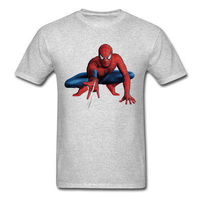 Spider-man Pose Unisex Classic T-Shirt - heather gray