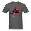 Spider-man Pose Unisex Classic T-Shirt - charcoal