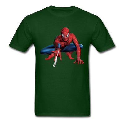 Spider-man Pose Unisex Classic T-Shirt - forest green