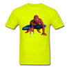 Spider-man Pose Unisex Classic T-Shirt - safety green
