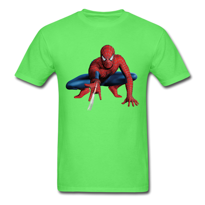 Spider-man Pose Unisex Classic T-Shirt - kiwi