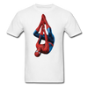 Upside Down Spider-Man Unisex Classic T-Shirt - white