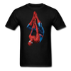 Upside Down Spider-Man Unisex Classic T-Shirt - black