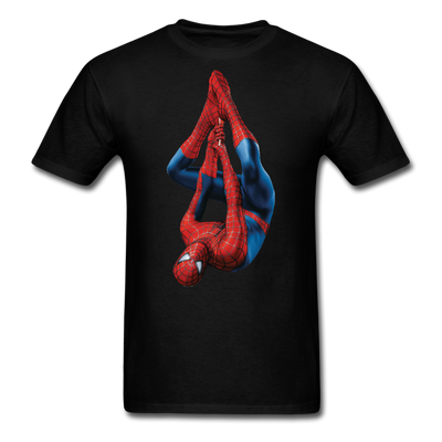Upside Down Spider-Man Unisex Classic T-Shirt - black