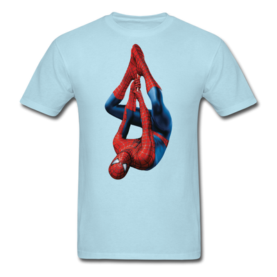 Upside Down Spider-Man Unisex Classic T-Shirt - powder blue