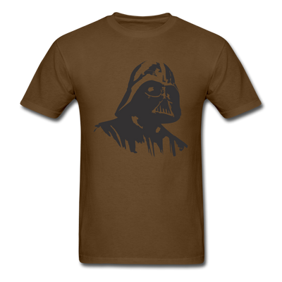 Darth Vader Silhouette Unisex Classic T-Shirt - brown