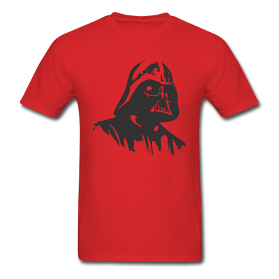 Darth Vader Silhouette Unisex Classic T-Shirt - red