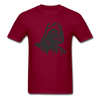Darth Vader Silhouette Unisex Classic T-Shirt - burgundy
