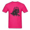 Darth Vader Silhouette Unisex Classic T-Shirt - fuchsia