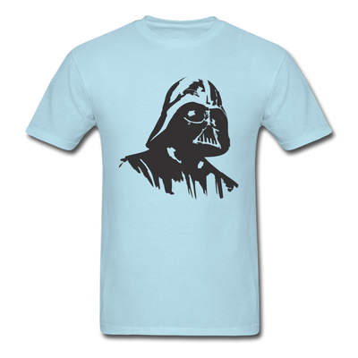 Darth Vader Silhouette Unisex Classic T-Shirt - powder blue