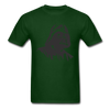 Darth Vader Silhouette Unisex Classic T-Shirt - forest green