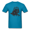 Darth Vader Silhouette Unisex Classic T-Shirt - turquoise