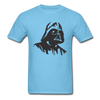 Darth Vader Silhouette Unisex Classic T-Shirt - aquatic blue
