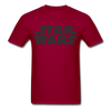Star Wars Logo Unisex Classic T-Shirt - dark red