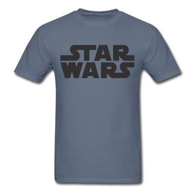 Star Wars Logo Unisex Classic T-Shirt - denim
