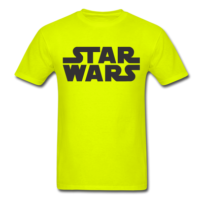 Star Wars Logo Unisex Classic T-Shirt - safety green