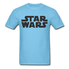 Star Wars Logo Unisex Classic T-Shirt - aquatic blue