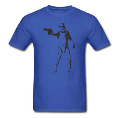 Stormtrooper Silhouette Unisex Classic T-Shirt - royal blue