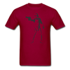 Stormtrooper Silhouette Unisex Classic T-Shirt - dark red