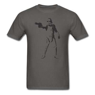 Stormtrooper Silhouette Unisex Classic T-Shirt - charcoal